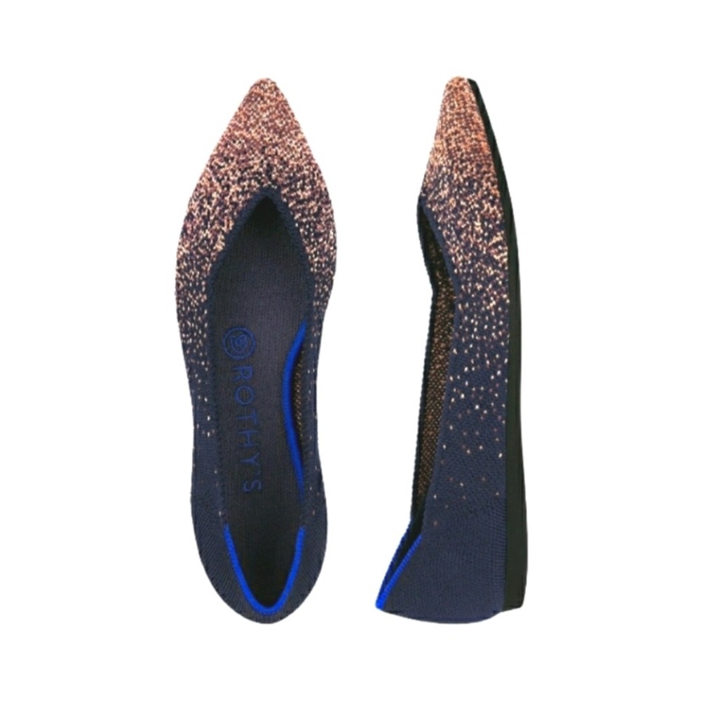 Rare Midnight Metallic Rothy’s